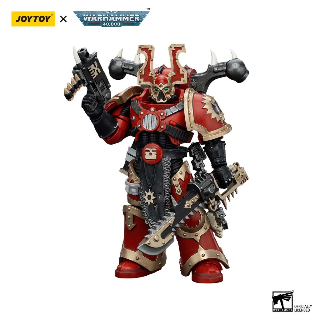 (PO) Joytoy Warhammer 40k - World Eaters Khorne Berzerker 1 Image_1