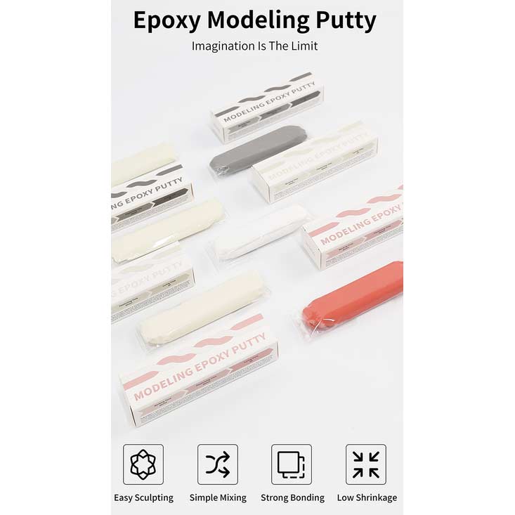 DSPIAE MEP-03 Modeling Epoxy Putty (Gray) Image_2