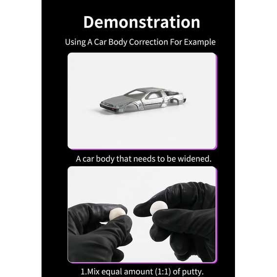 DSPIAE MEP-03 Modeling Epoxy Putty (Gray) Image_3