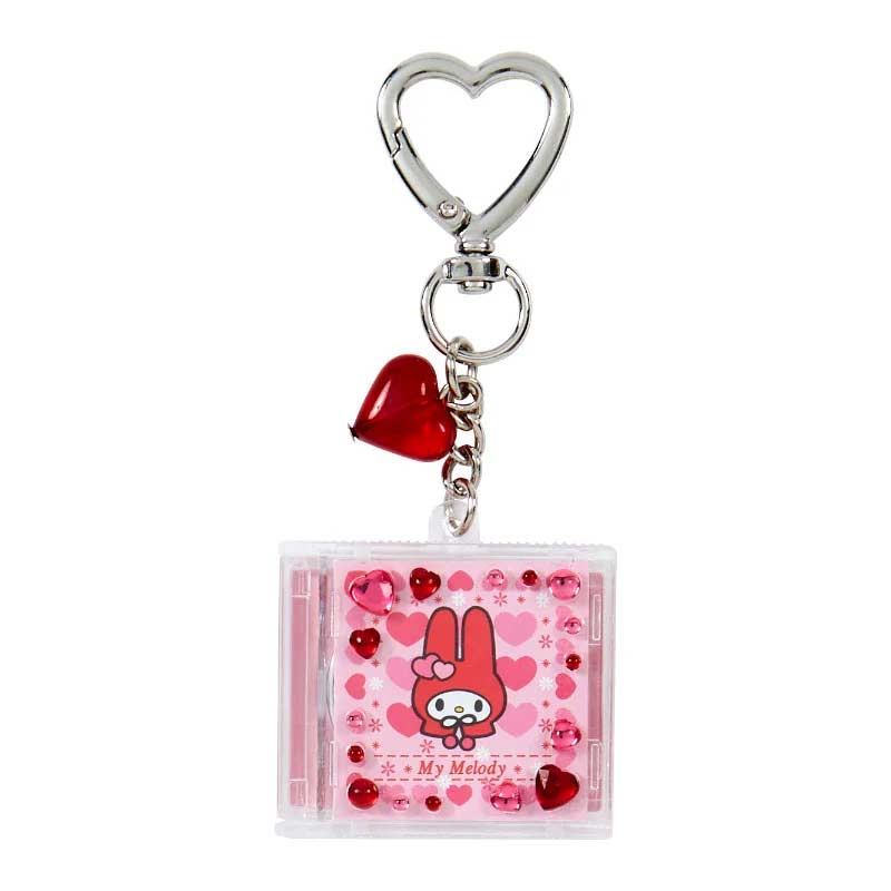 Sanrio Characters Secret CD Type Acrylic Key Holder A (Our Heisei Pop Designs) [BOX] Image_4