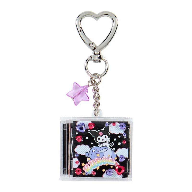 Sanrio Characters Secret CD Type Acrylic Key Holder A (Our Heisei Pop Designs) [BOX] Image_5
