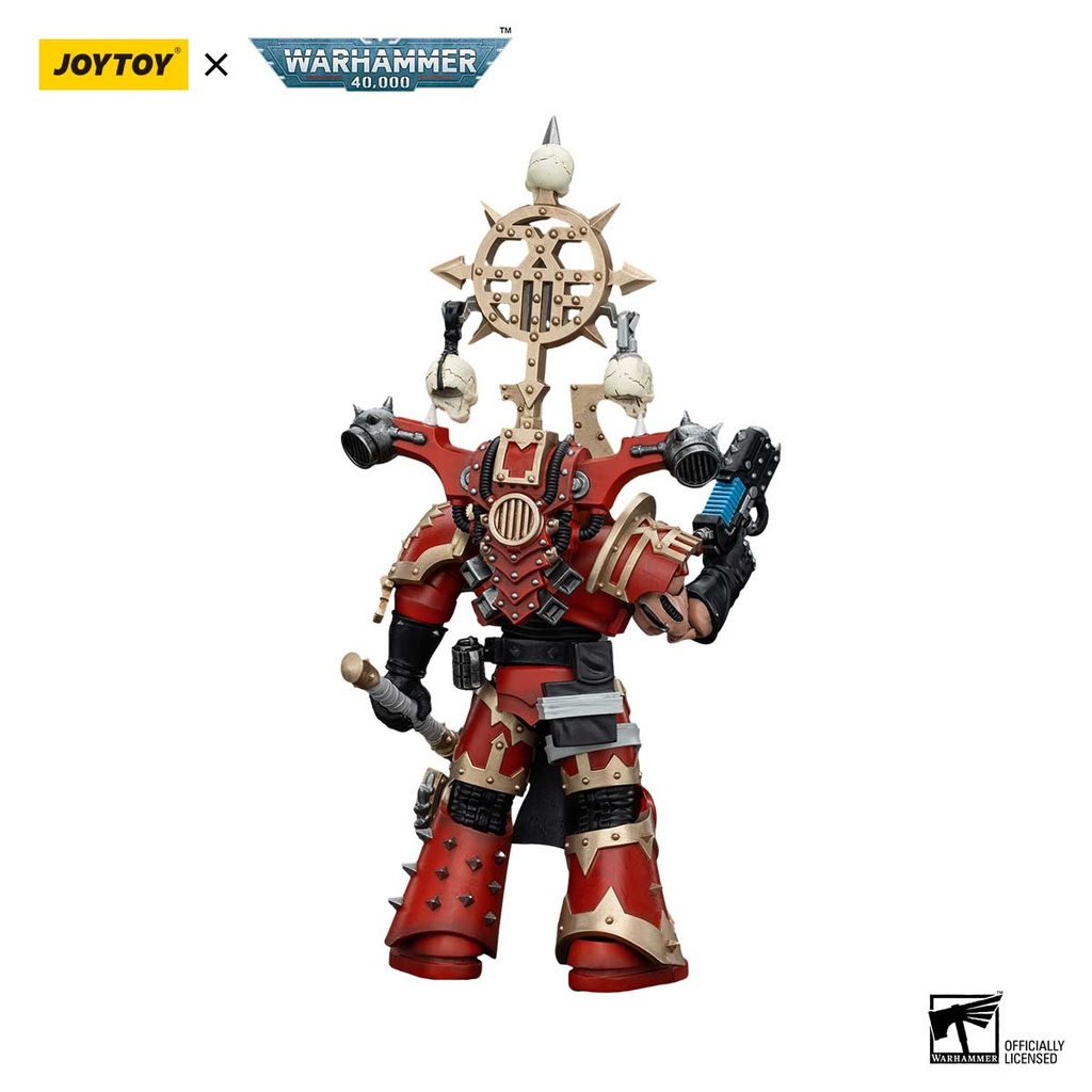 (PO) Joytoy Warhammer 40k - World Eaters Khorne Berzerker with Berzerker lcon Image_2