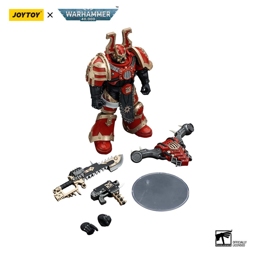 (PO) Joytoy Warhammer 40k - World Eaters Khorne Berzerker 1 Image_6