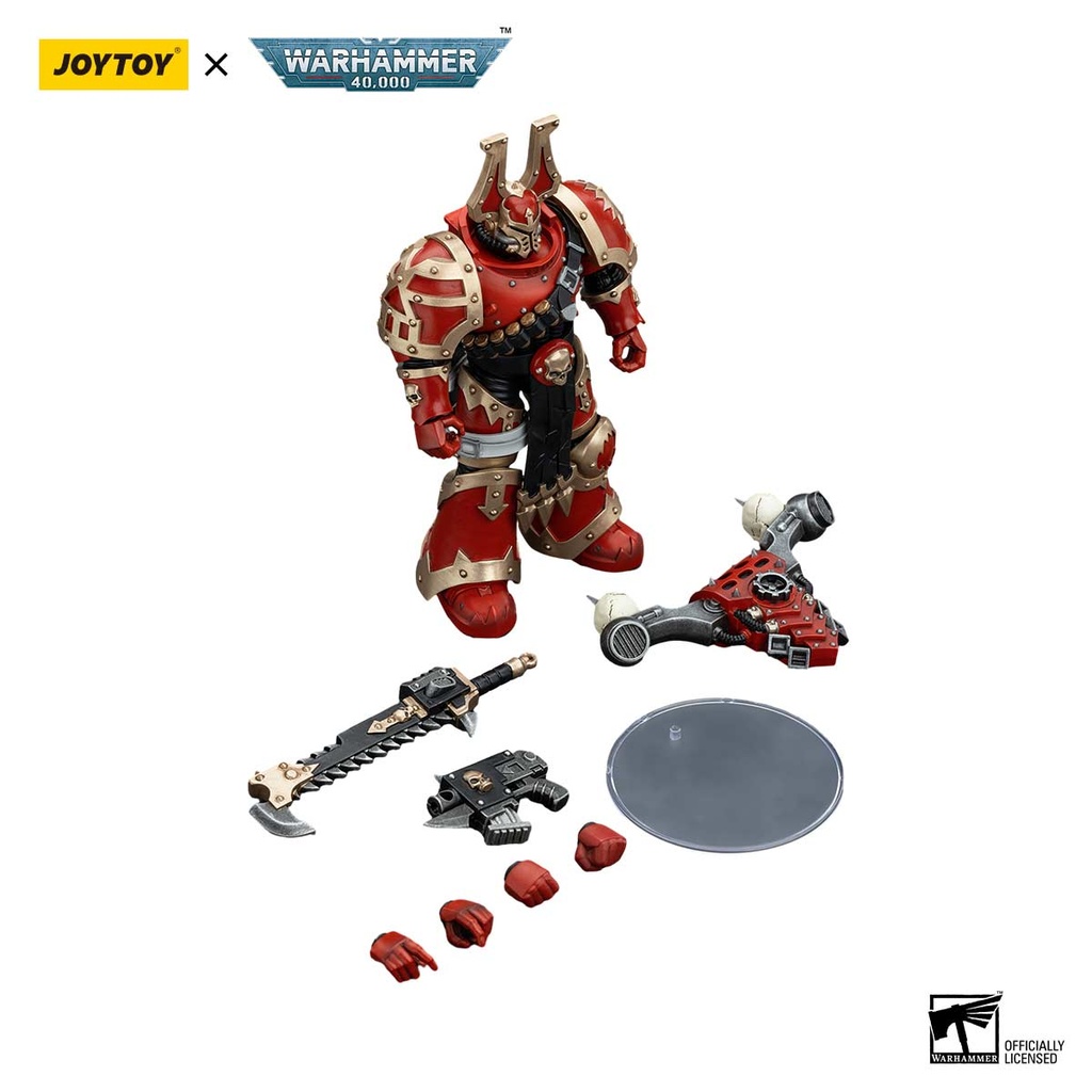 (PO) Joytoy Warhammer 40k - World Eaters Khorne Berzerker 2 Image_6