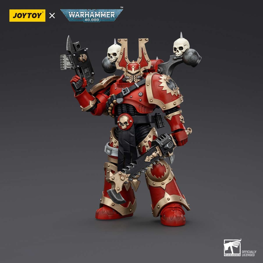 (PO) Joytoy Warhammer 40k - World Eaters Khorne Berzerker 2 Image_7
