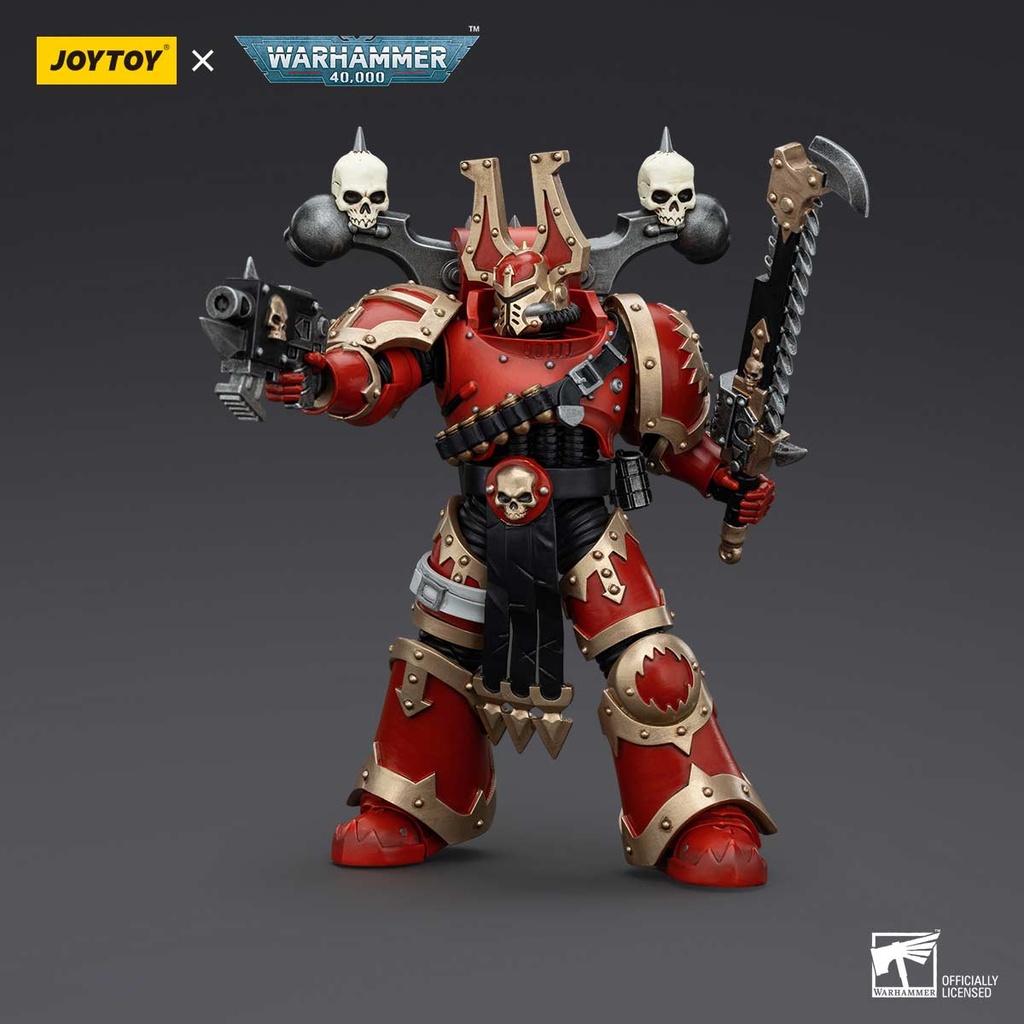 (PO) Joytoy Warhammer 40k - World Eaters Khorne Berzerker 2 Image_9