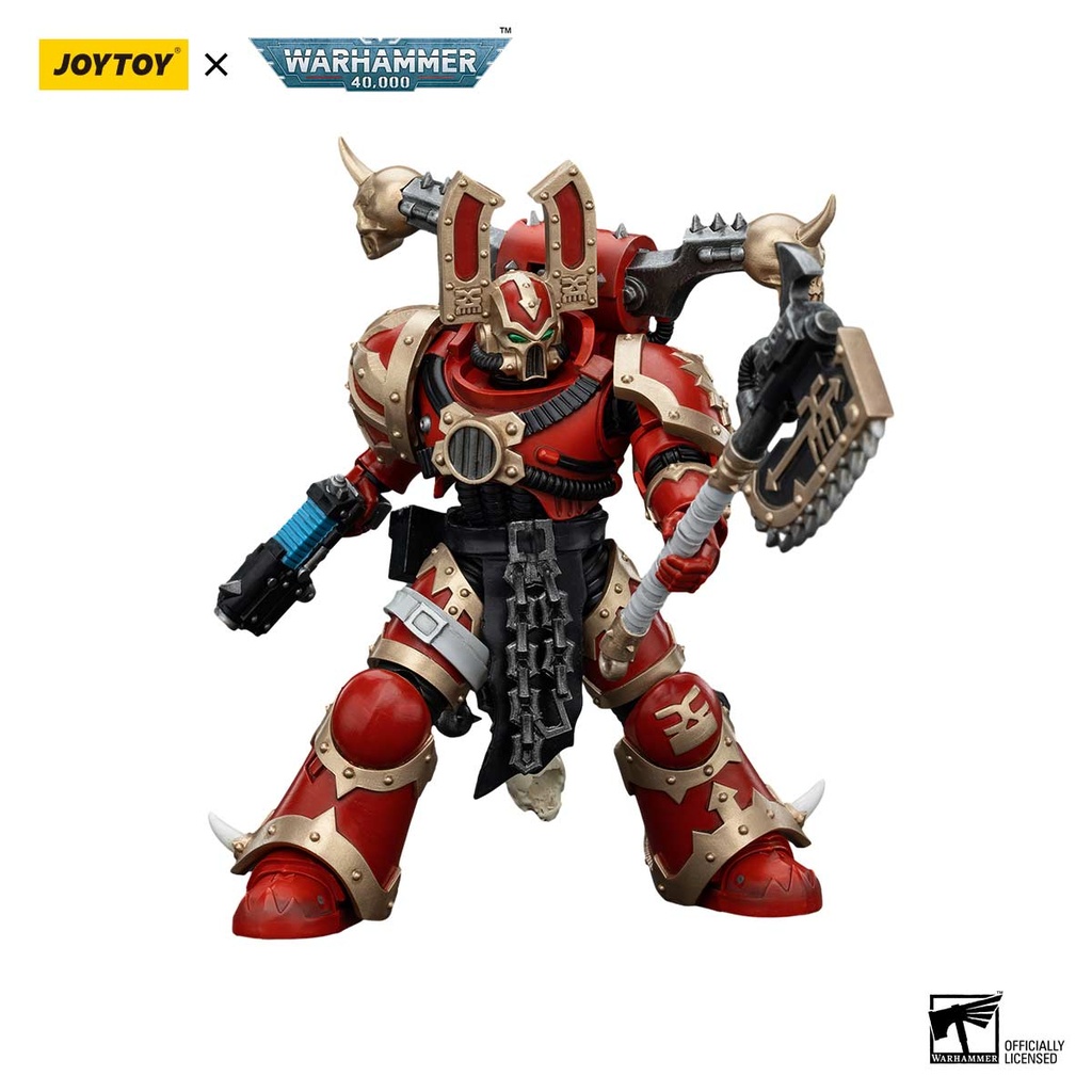 (PO) Joytoy Warhammer 40k - World Eaters Khorne Berzerker 3 Image_5