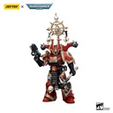 (PO) Joytoy Warhammer 40k - World Eaters Khorne Berzerker with Berzerker lcon Image_1
