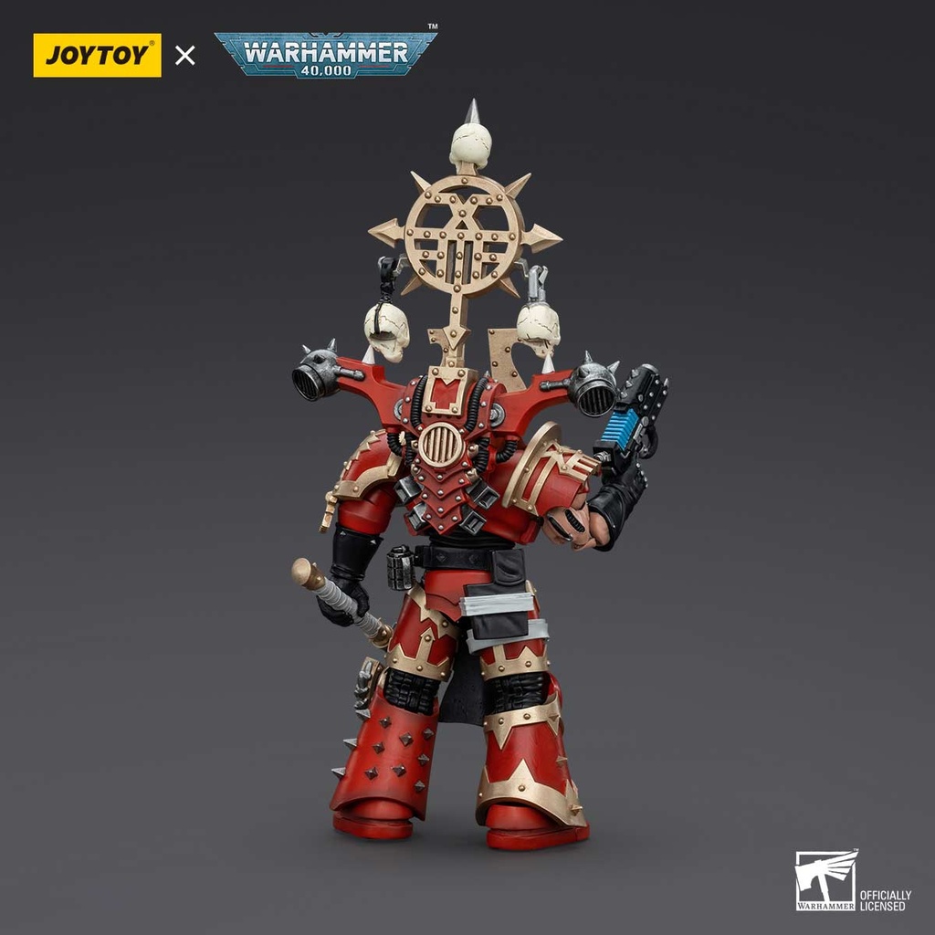 (PO) Joytoy Warhammer 40k - World Eaters Khorne Berzerker with Berzerker lcon Image_8