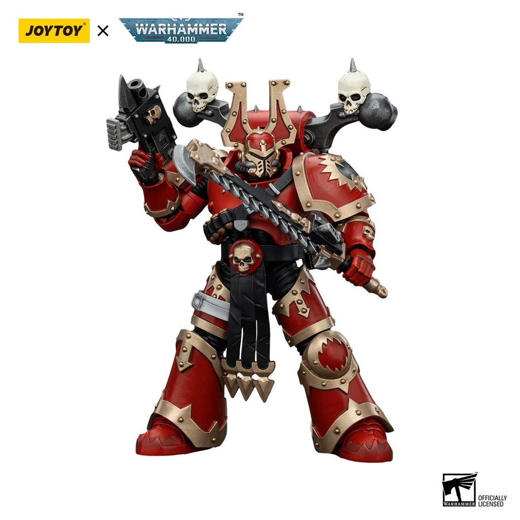 (PO) Joytoy Warhammer 40k - World Eaters Khorne Berzerker 2 Image_5