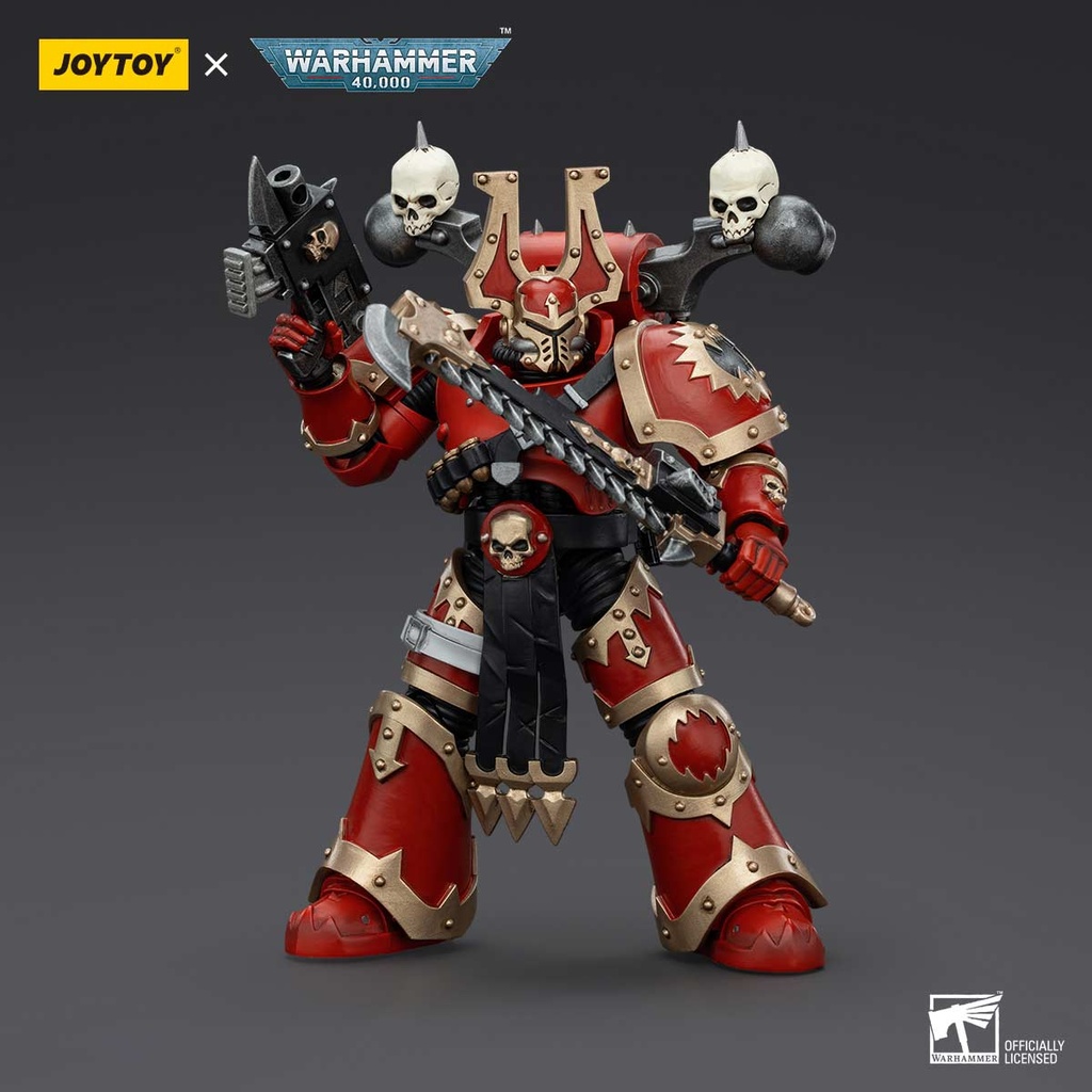 (PO) Joytoy Warhammer 40k - World Eaters Khorne Berzerker 2 Image_10