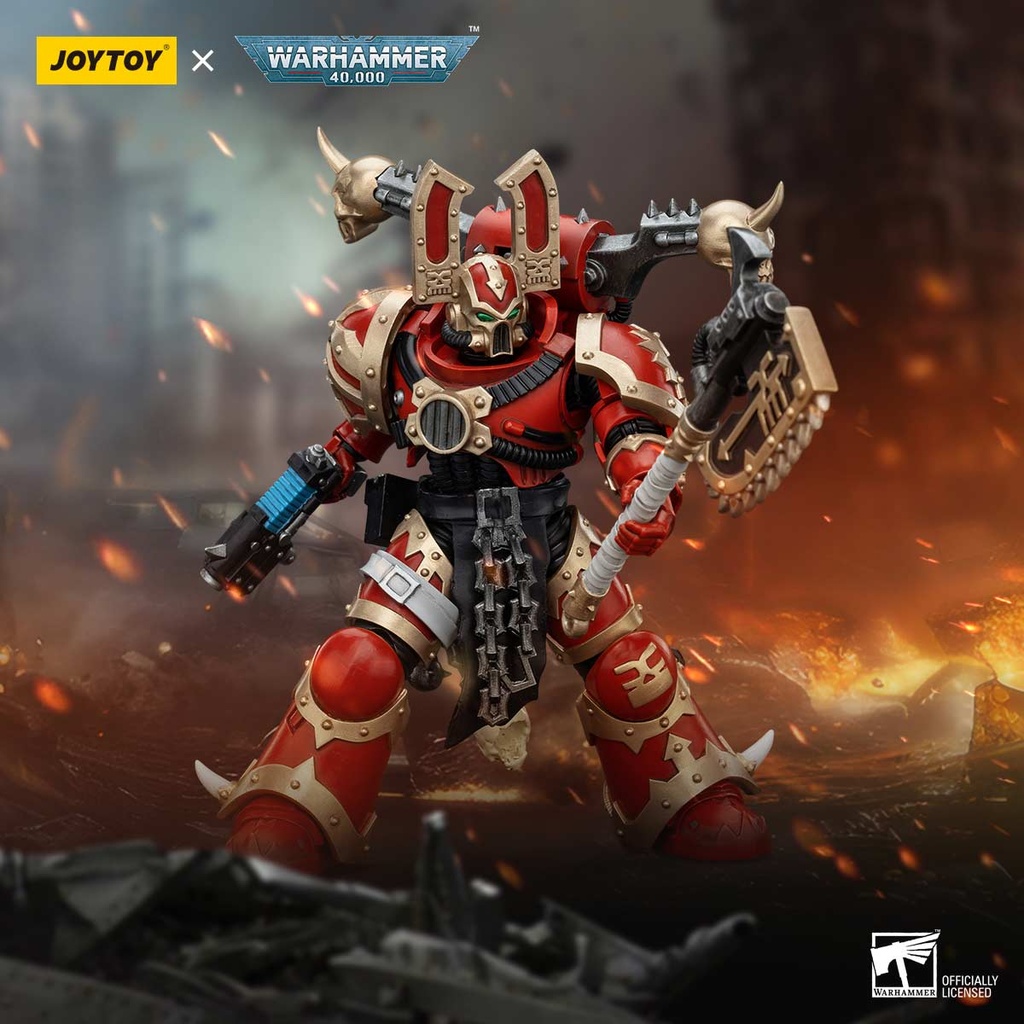 (PO) Joytoy Warhammer 40k - World Eaters Khorne Berzerker 3 Image_3
