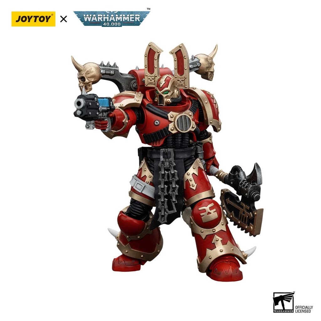 (PO) Joytoy Warhammer 40k - World Eaters Khorne Berzerker 3 Image_4