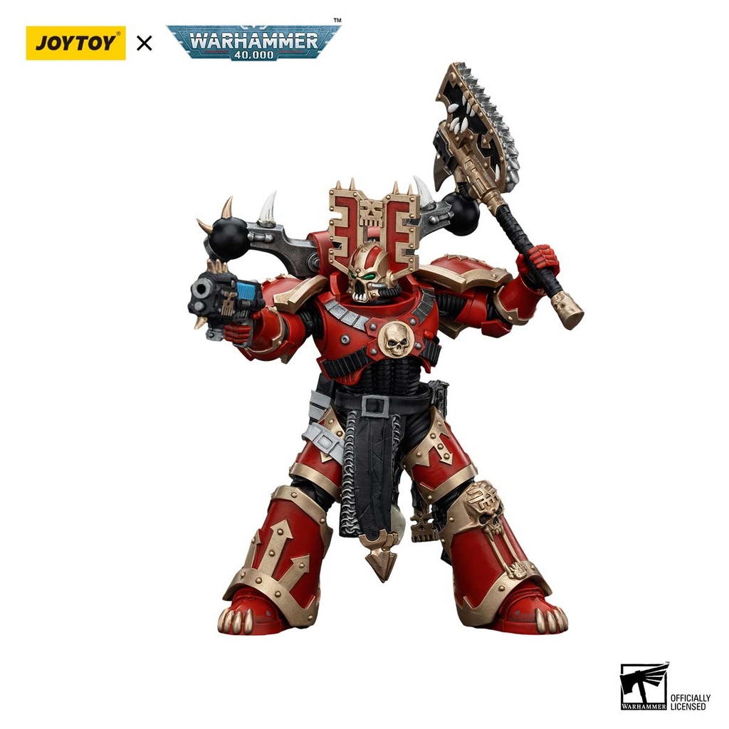 (PO) Joytoy Warhammer 40k - World Eaters Khorne Berzerker 4 Image_5