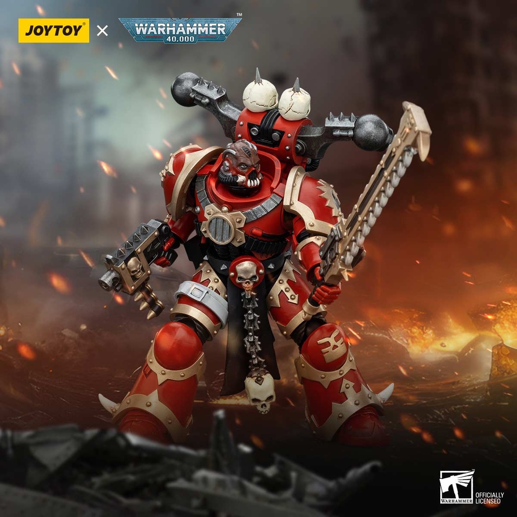 (PO) Joytoy Warhammer 40k - World Eaters Khorne Berzerker 6 Image_3