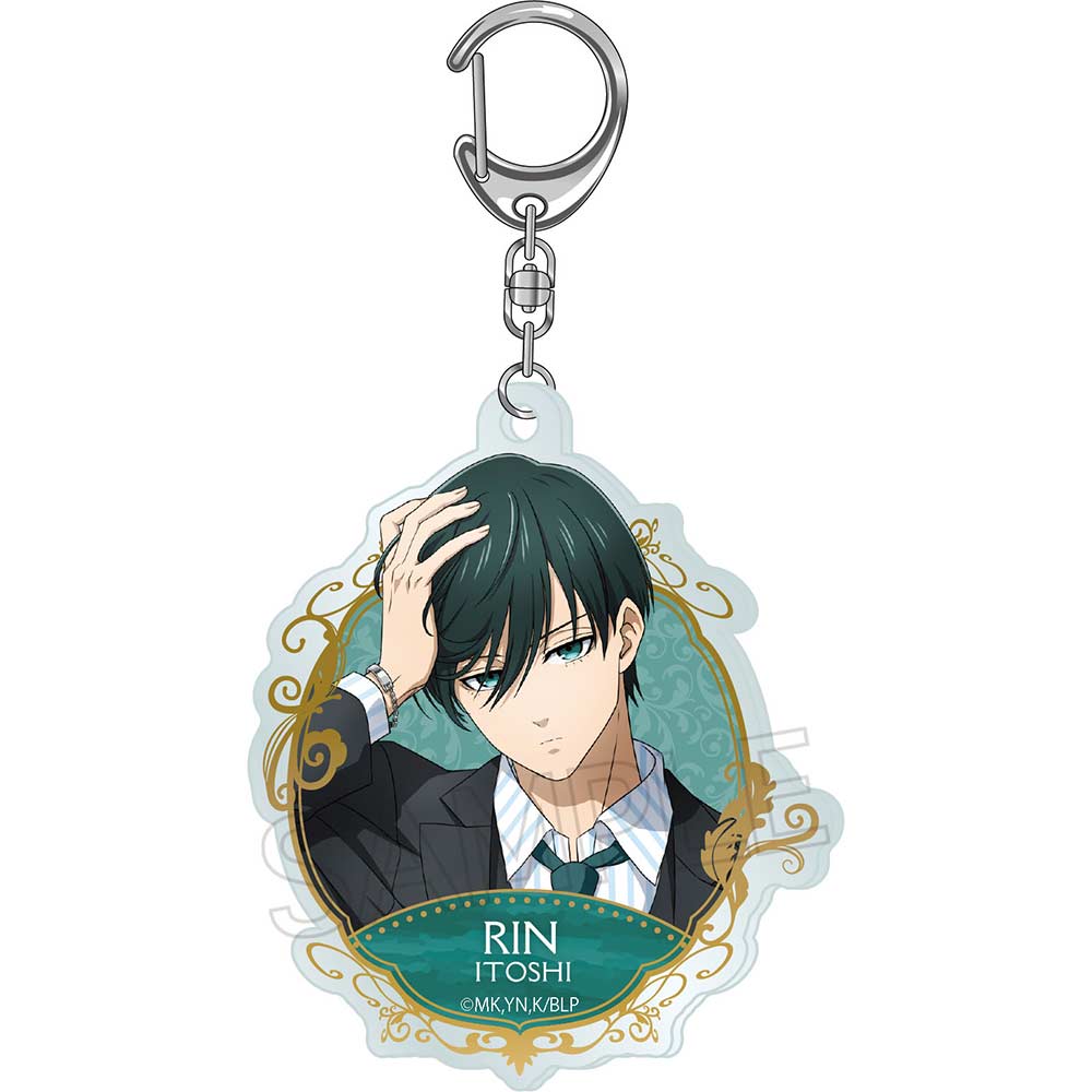 (PO) Blue Lock Throne Acrylic Key Chain - Itoshi Rin Image_1
