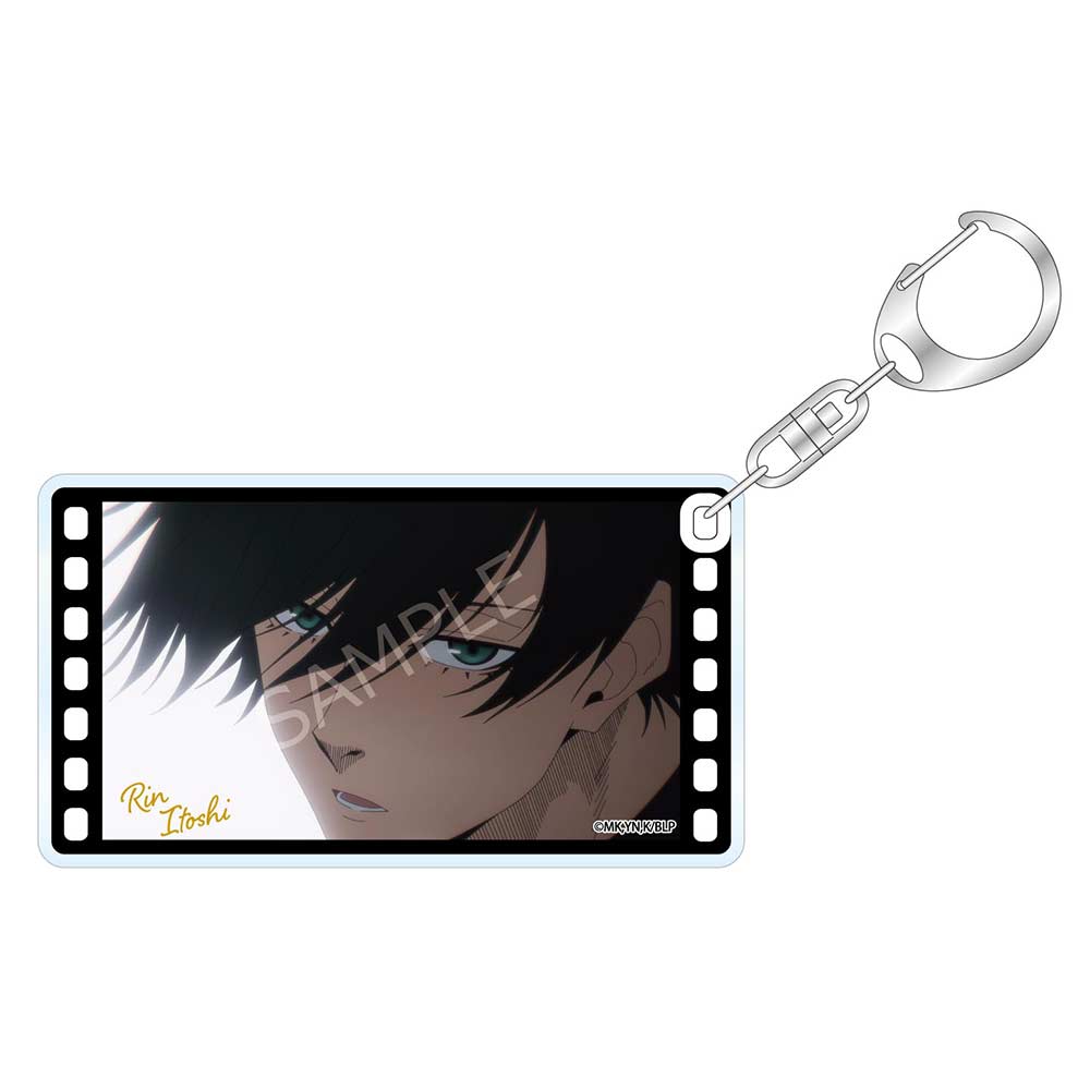 (PO) Blue Lock Scenes Film Style Memorial Key Chain - Itoshi Rin B Image_1