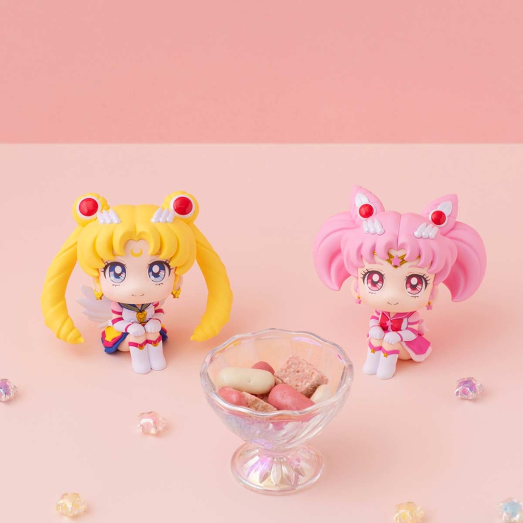 (PO) Look Up Series Pretty Guardian Sailormoon Cosmos the Movie - Eternal Sailor Moon & Eternal Chibi Moon set (w/Gift) Image_3