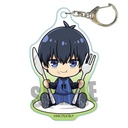 (PO) Gochi Chara Acrylic Key Chain Blue Lock - Isagi Yoichi Image_1