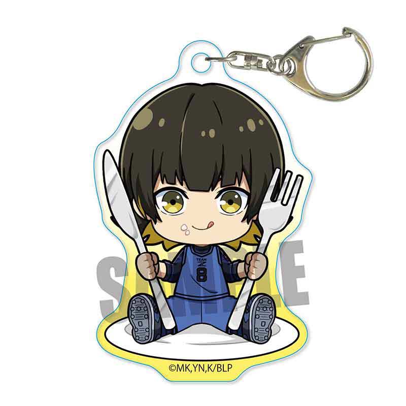 (PO) Gochi Chara Acrylic Key Chain Blue Lock - Bachira Meguru Image_1