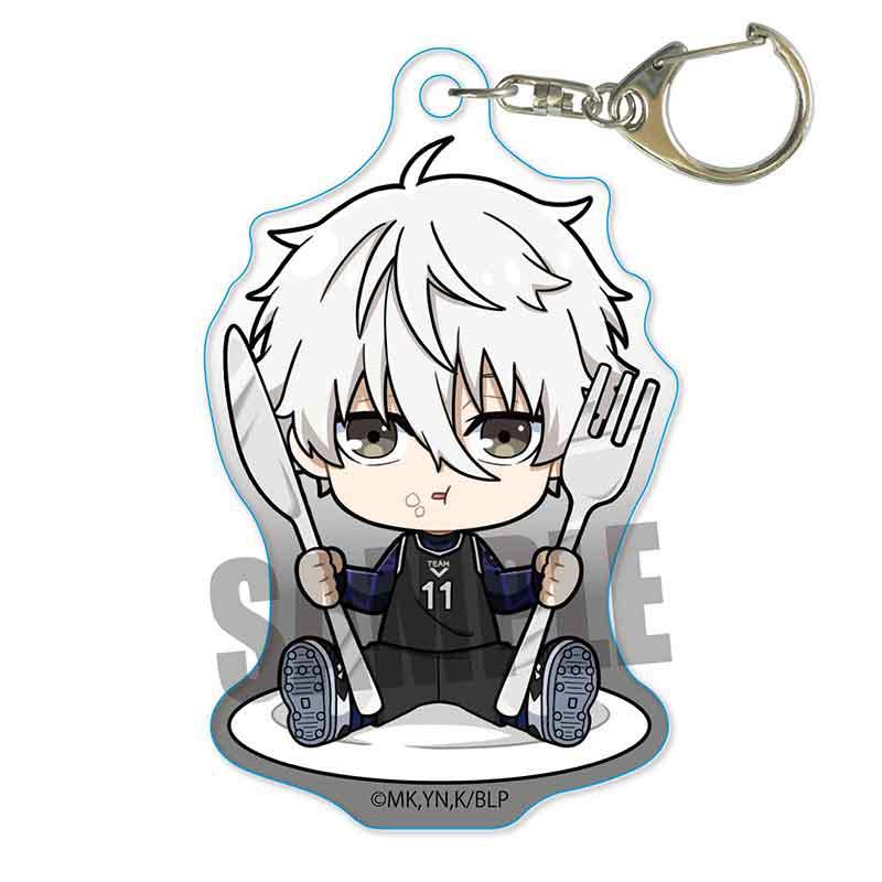 (PO) Gochi Chara Acrylic Key Chain Blue Lock - Nagi Seishiro Image_1