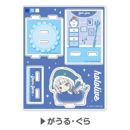 (PO) Tsunagaru Acrylic Room Stand Hololive Hug Meets Vol. 2 09 Gawr Gura Image_1