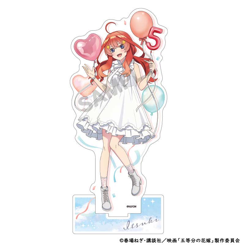 (PO) The Quintessential Quintuplets Movie Acrylic Stand Nakano Itsuki Balloon Image_1