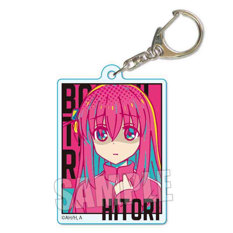 (PO) POP-TONE Acrylic Key Chain Bocchi the Rock! - Gotoh Hitori Image_1