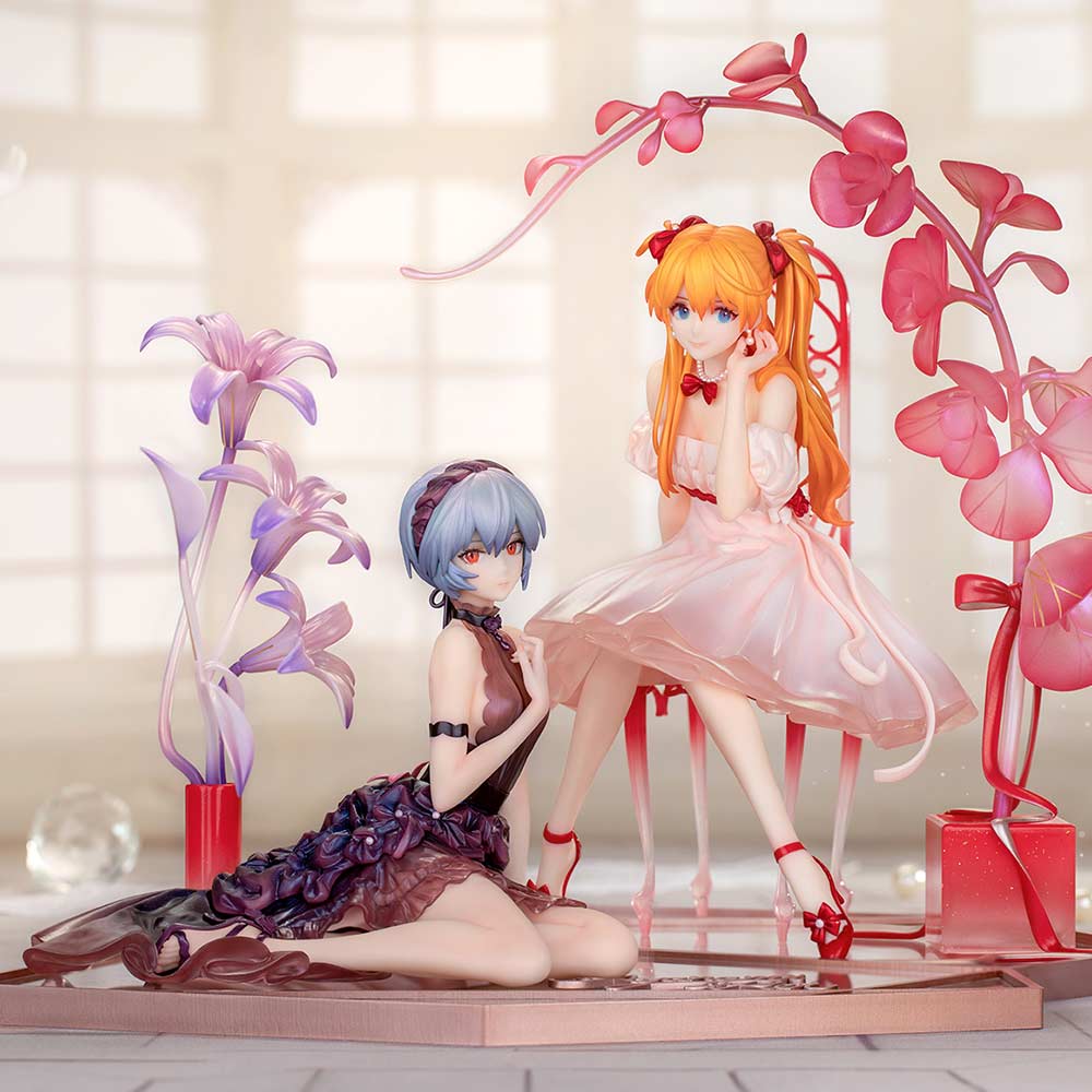 (PO) Evangelion - Ayanami Rei & Shikinami Asuka Langley Whisper of Flower Ver. Image_1
