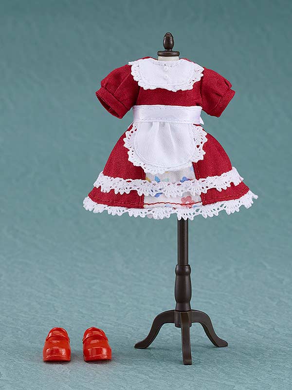 (PO) Nendoroid Doll Outfit Set Old-Fashioned Dress (Red) Image_3