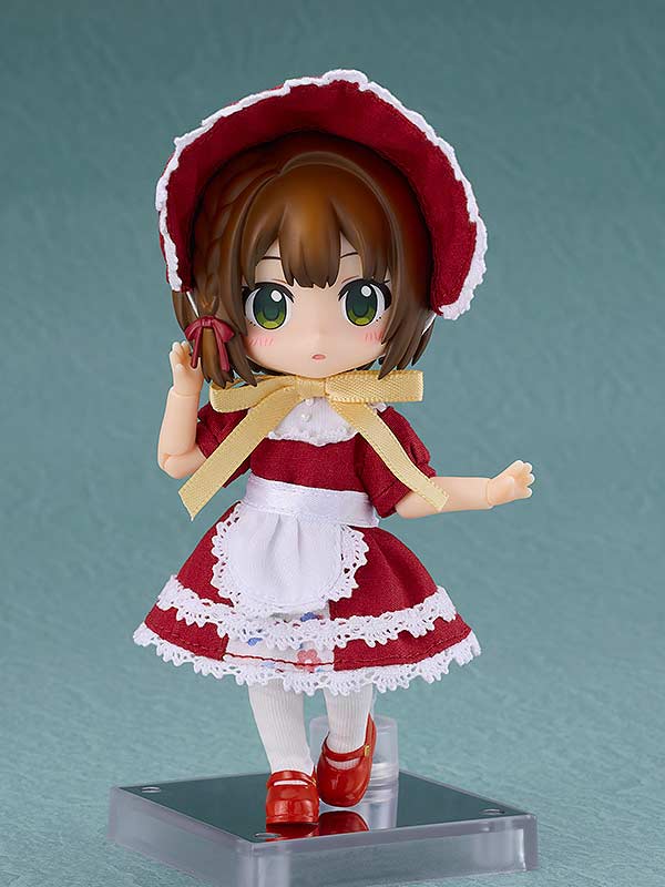 (PO) Nendoroid Doll Outfit Set Old-Fashioned Dress (Red) Image_4
