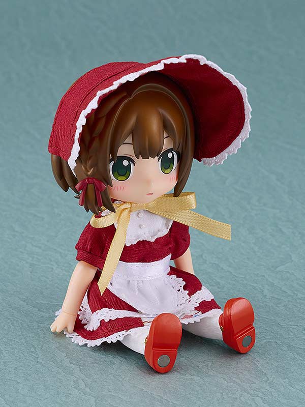 (PO) Nendoroid Doll Outfit Set Old-Fashioned Dress (Red) Image_5