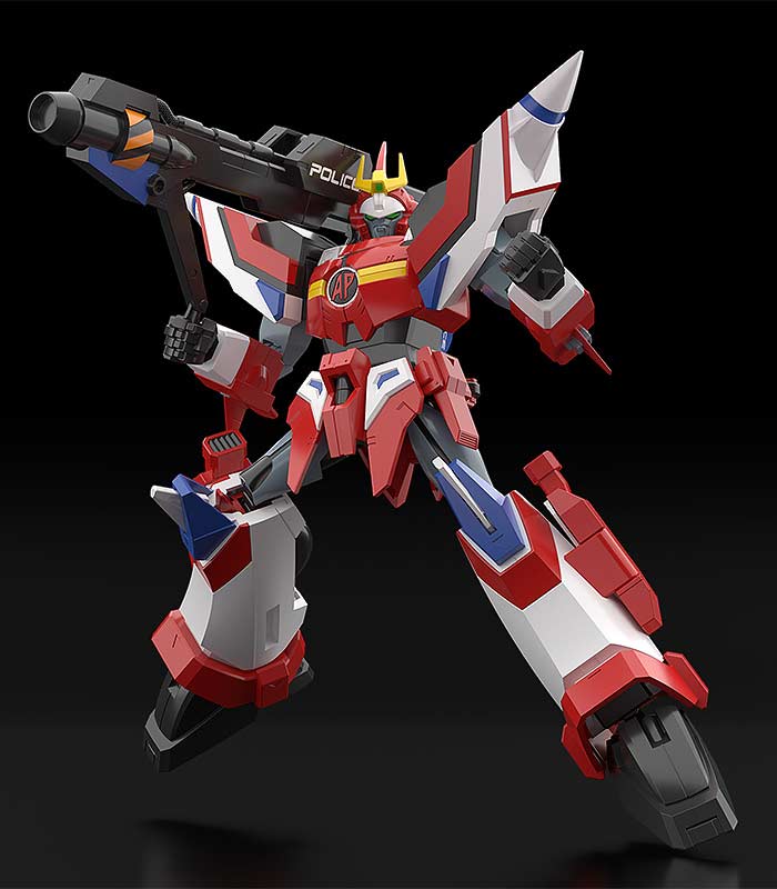 (PO) Moderoid Armored Police Metal Jack - Hyper Red Jack Armor Image_2