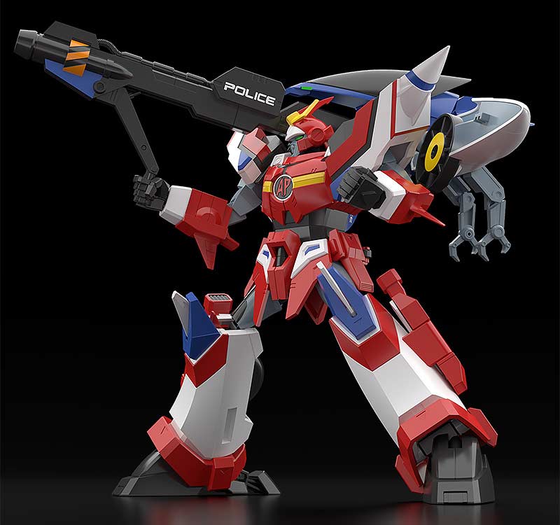 (PO) Moderoid Armored Police Metal Jack - Hyper Red Jack Armor Image_5