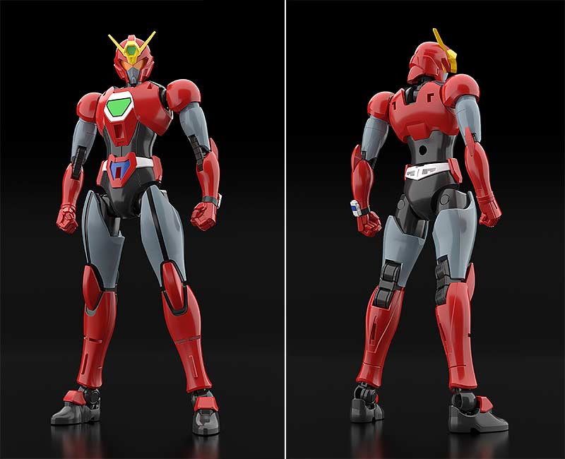 (PO) Moderoid Armored Police Metal Jack - Hyper Red Jack Armor Image_8