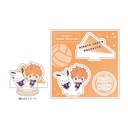 (PO) Acrylic Figure Plate Haikyu!! x Sanrio Characters 01 Hinata Shoyo / Pochacco (Mini Character Illustration) Image_1
