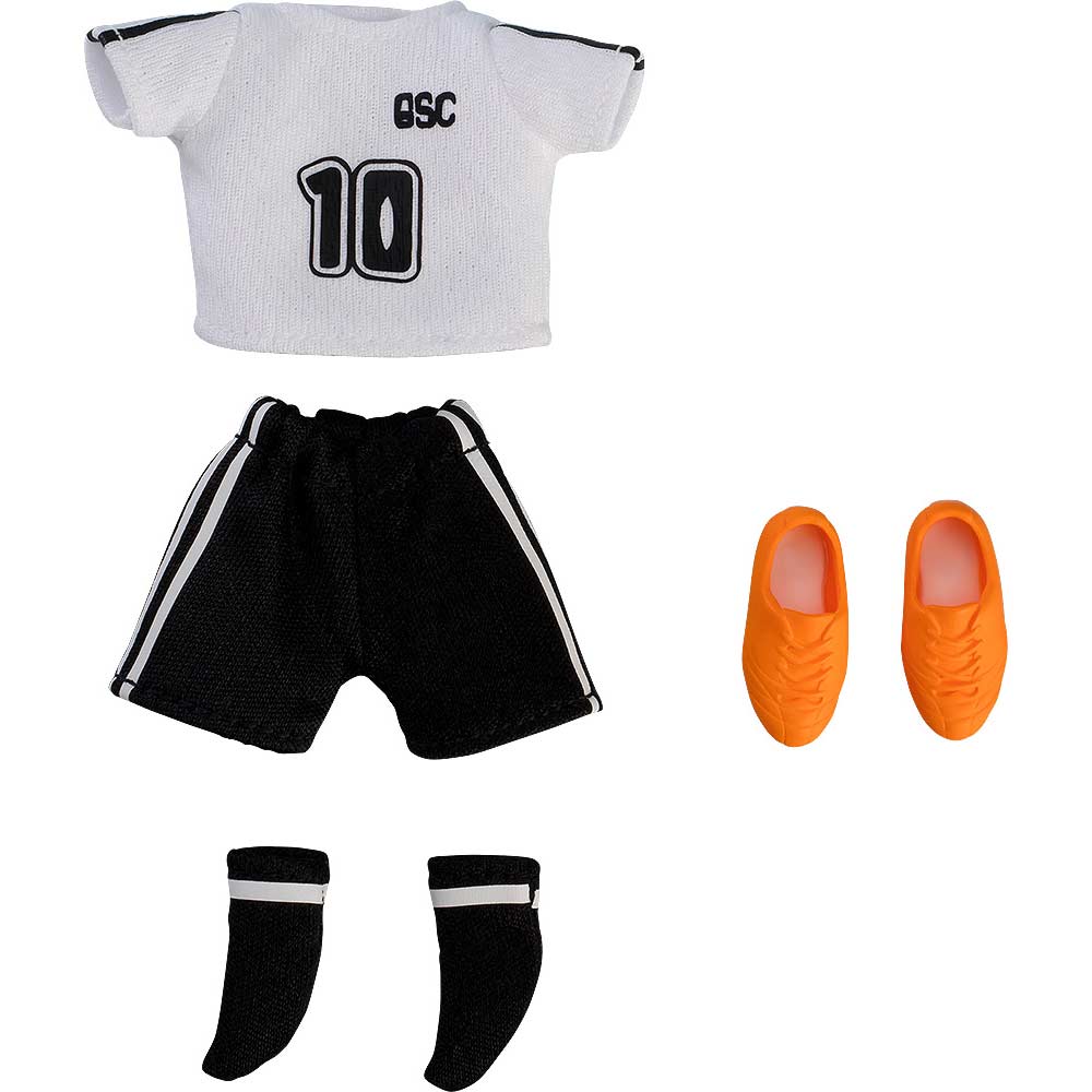 (PO) Nendoroid Doll Outfit Set Soccer Uniform (White) Image_2