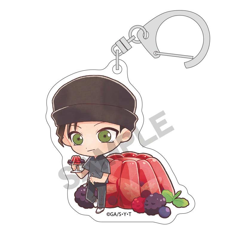 (PO) Detective Conan Trading Acrylic Key Chain Chara Peko Summer Food [BOX] Image_7
