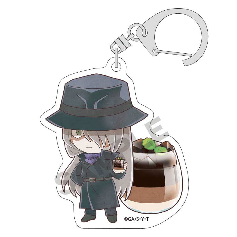 (PO) Detective Conan Trading Acrylic Key Chain Chara Peko Summer Food [BOX] Image_10