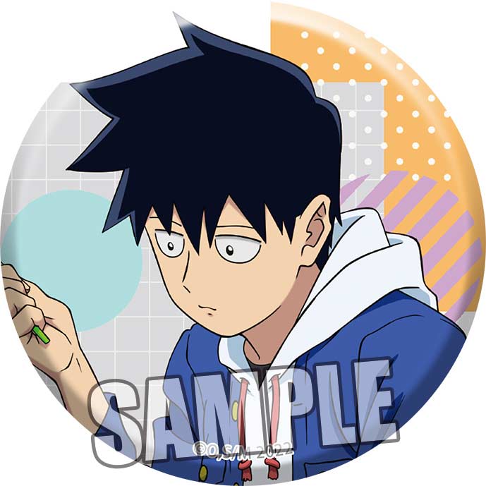 (PO) Mob Psycho 100 III Trading Can Badge Friendly with Cat Ver. [BOX] Image_4