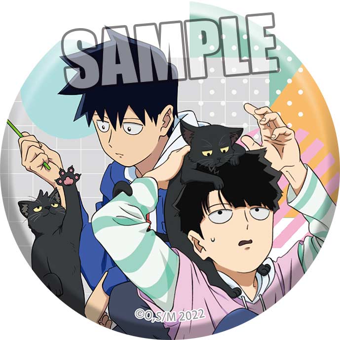 (PO) Mob Psycho 100 III Trading Can Badge Friendly with Cat Ver. [BOX] Image_7