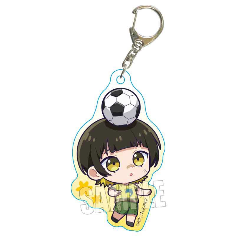 (PO) Petit Memo! Acrylic Key Chain Blue Lock - Bachira Meguru Image_1