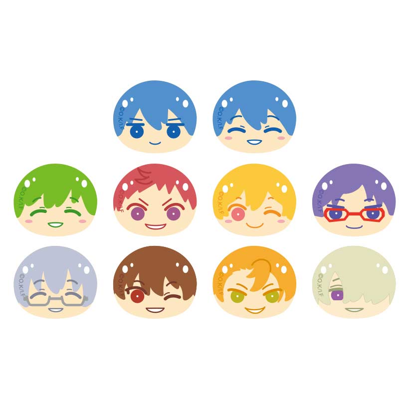 (PO) Free! the Final Stroke Omanju Sticker Set 1 Haruka Team Image_2