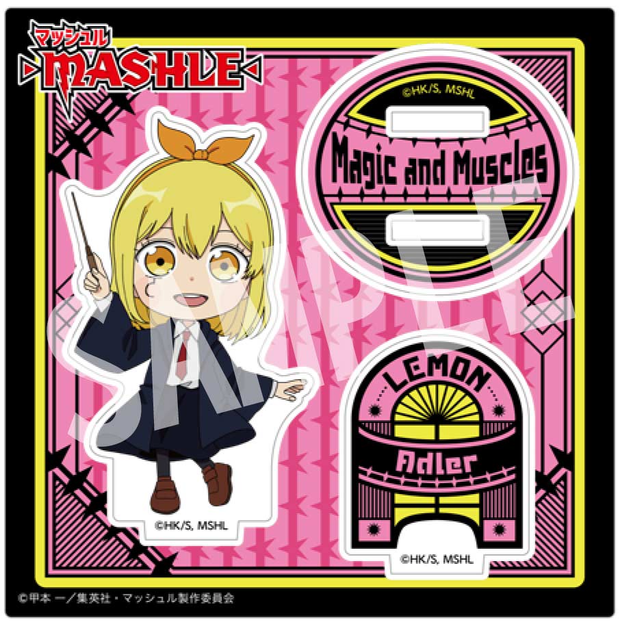 (PO) Mashle: Magic and Muscles Acrylic Stand Lemon Irvine Normal Ver. Image_2