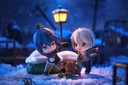 (PO) Chibi Figures No. 6 Shion and Nezumi A Distant Snowy Night Ver. Image_7