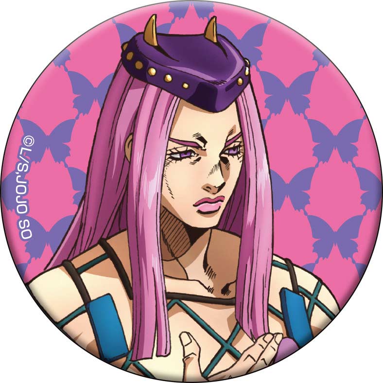 (PO) JoJo's Bizarre Adventure: Stone Ocean Original Illustration Can Badge Collection AM [BOX] Image_7