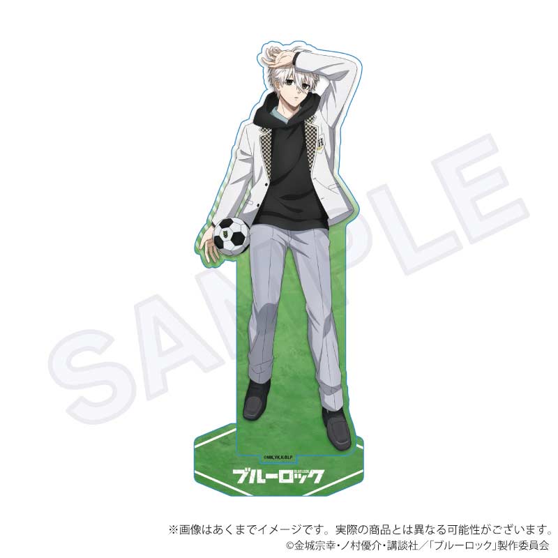 (PO) Blue Lock Acrylic Stand Nekorobi Ver. Nagi Seishiro Image_1