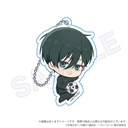 (PO) Blue Lock Acrylic Key Chain Nekorobi Mini Character Ver. Itoshi Rin Image_1