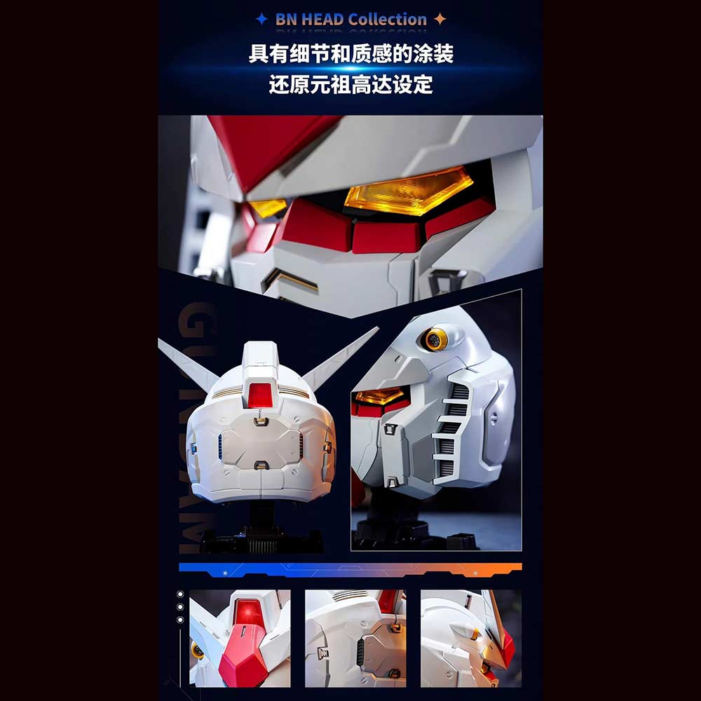 (PO) BN Head Collection Vol.1 - RX-78-2 Gundam Image_3