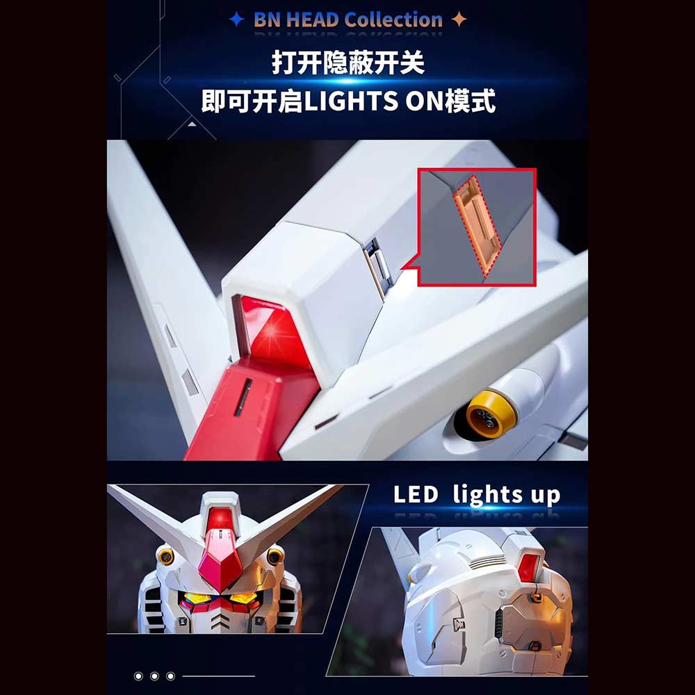 (PO) BN Head Collection Vol.1 - RX-78-2 Gundam Image_4